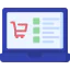 Online shopping icon 64x64