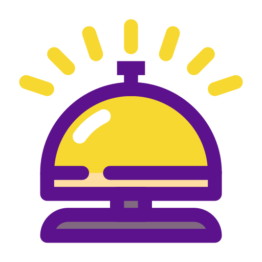 Reception bell ícono