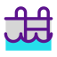 Swimming pool icon 64x64