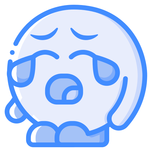 Crying icon