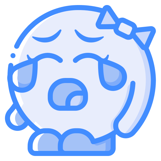 Crying icon