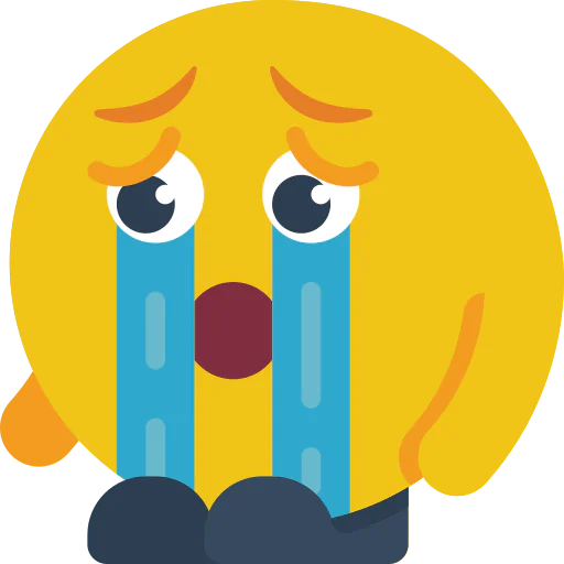 Crying icon