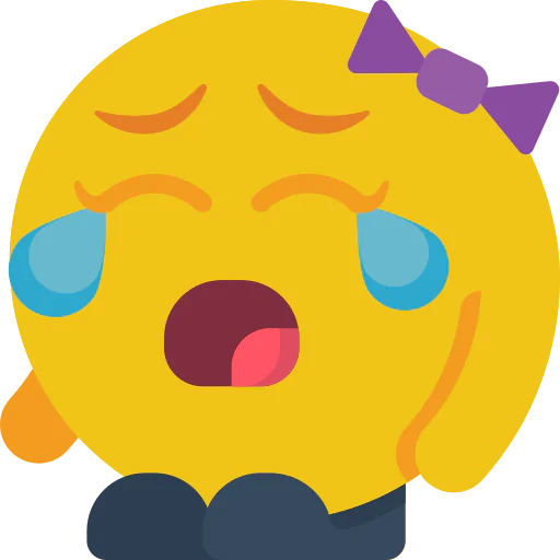 Crying icon