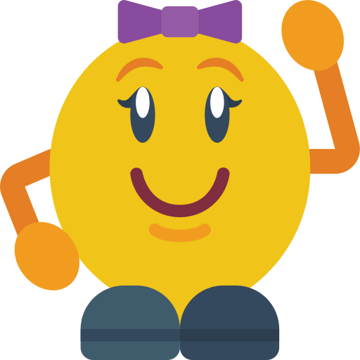 Smiling icon
