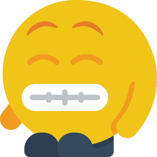 Grinning icon
