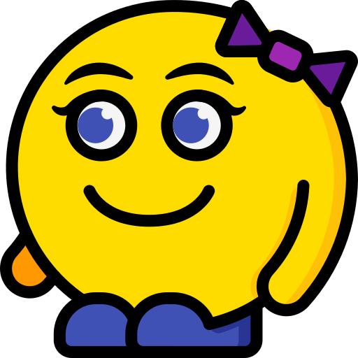 Smiling icon