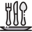 Cutlery icon 64x64