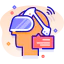 Virtual reality icon 64x64