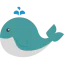 Whale icon 64x64
