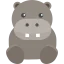 Hippopotamus icon 64x64