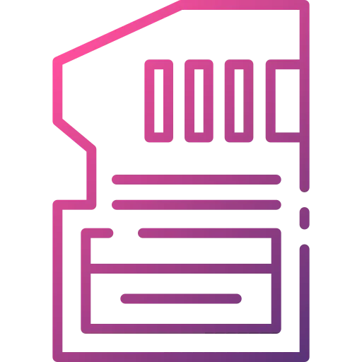 Memory card icon