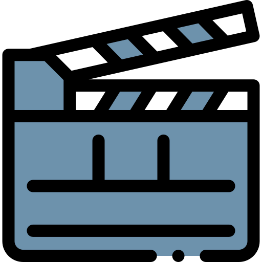 Clapperboard icon