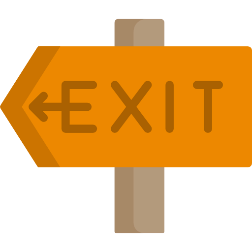 Exit icône