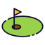 Minigolf icon 64x64