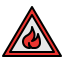 Flammable icon 64x64