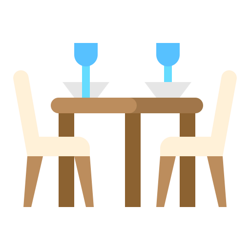 Dining table icon