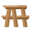 Picnic table icon 64x64