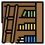 Bookcase Ikona 64x64