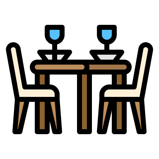 Dining table icon