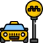 Taxi stop icon 64x64