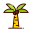 Palm tree icon 64x64