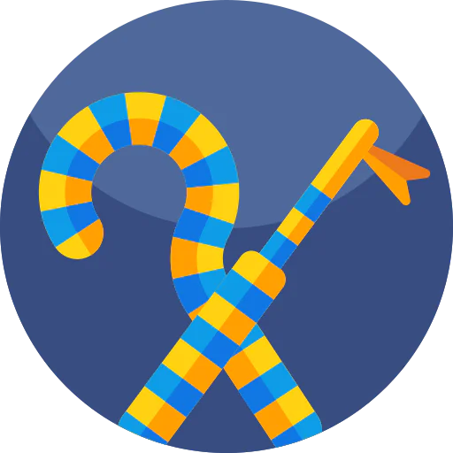 Crook and flail ícone