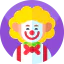 Clown アイコン 64x64