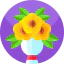 Букет цветов иконка 64x64