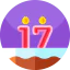 Sweet seventeen icon 64x64