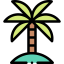 Palm tree icon 64x64