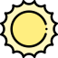 Sun icon 64x64