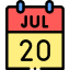 20 июля иконка 64x64