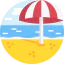 Beach ícone 64x64