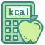 Калькулятор калорий иконка 64x64