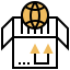 Global shipping ícone 64x64