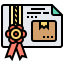 Certificate ícone 64x64