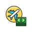 Airplane flying icon 64x64
