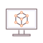 3d modeling biểu tượng 64x64