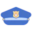 Police hat ícone 64x64