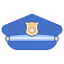 Police hat icon 64x64