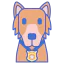 Police dog icon 64x64