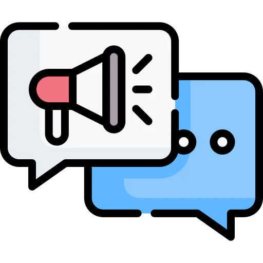 Speech bubble icon