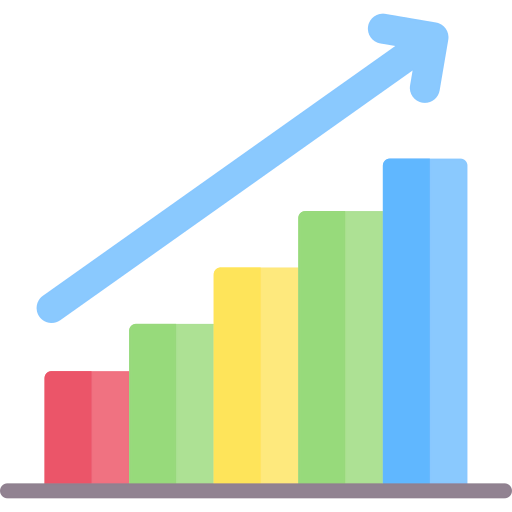Bar graph icon
