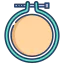 Embroidery hoop icon 64x64