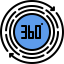 360 degree 图标 64x64