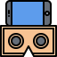 Vr glasses icon 64x64