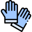 Rubber gloves icon 64x64