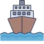Ferry boat icon 64x64