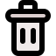 Trash bin icon 64x64