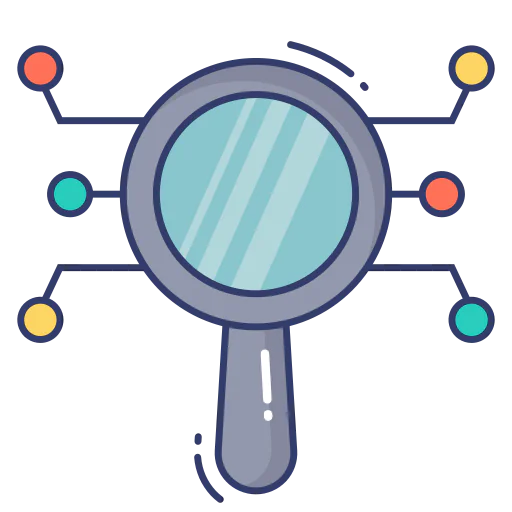 Magnifying glass icon